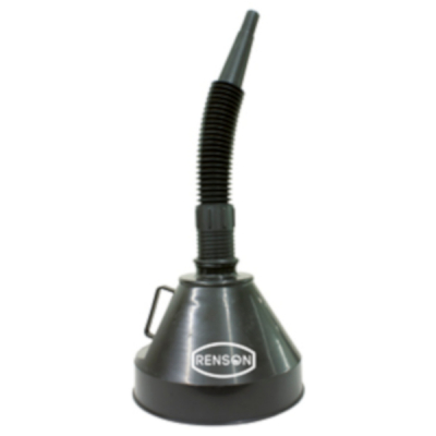 Entonnoir en plastique Ø 160 mm avec flexible et filtre