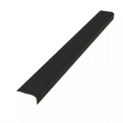 Nez de marche à coller Meiser LICORNE aluminium anodisé pour ERP, PMR