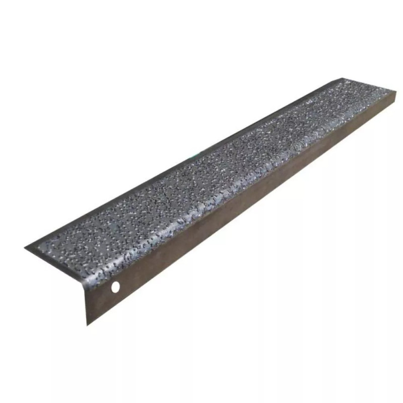 Traverses antidérapantes Inox finition granité brut Meiser ERP et PMR USAGE INTENSIF
