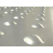 Dalle podotactile en acier brut ou galanisé