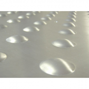 Dalle podotactile en aluminium
