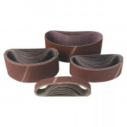 Lot 10 bandes abrasives pour ponceuse portative hauteur 9 mm