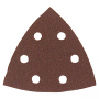 Lot 50 patins abrasifs triangulaires pour ponceuse Delta