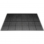 Tapis de sol ergonomique caoutchouc naturel Meiser TOLGOM - trous de 30 mm, pour indutstrie ou ERP
