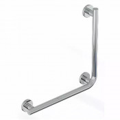 Barre d'appui  "ERGOGRIP" angle 90° verticale en  inox poli