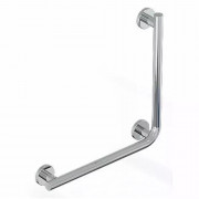 Barre d'appui  "ERGOGRIP" angle 90° verticale en  inox poli