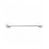Barre d'appui  "ERGOGRIP" droite inox époxy blanche