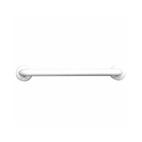 Barre d'appui "ERGOGRIP" droite inox époxy blanche Barre d'appui "ERGOGRIP" droite inox époxy blanche