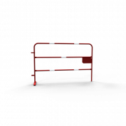 Barrière de chantier mobile – barrière de signalisation et de délimitation