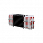 SET de balisage de chantier routier – Balises haute visibilité avec stockage