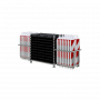SET de balisage de chantier routier – Balises haute visibilité avec stockage