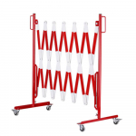 Barrière extensible avec roulettes pivotantes - 3,6m ou 4m