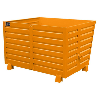 Benne Basculante BSK – Vidage Rapide des Déchets – Structure Renforcée – BAUER