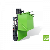 Benne à fond ouvrant éco- charge admissible 1000 Kg