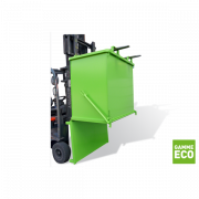 Benne à fond ouvrant éco- charge admissible 1000 Kg