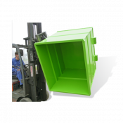 Benne à tête rotative pour chariot élévateur