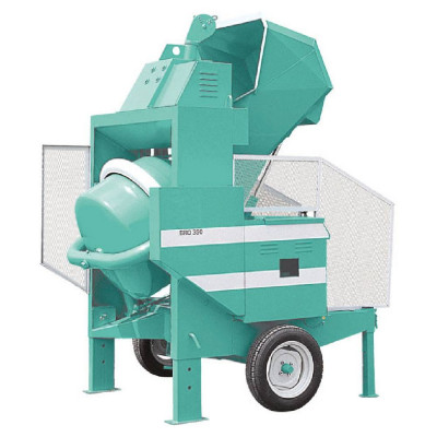 Bétonnière Électrique Triphasée BRO 500 – Cuve 550 L Béton 400 L – Haute Production