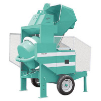 Bétonnière Électrique Triphasée BRO 500 – Cuve 550 L Béton 400 L – Haute Production