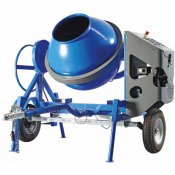 Bétonnière thermique professionnelle 360 L – autonome, usage intensif chantier