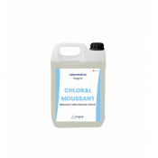 Détergent désinfectant chloré moussant pour surfaces professionnelles