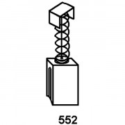 Jeu de 2 charbons 5 x 8 x 11  pour Skil