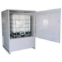 Bac de rétention fermé 1 IBC 1000 l Bac de rétention fermé 1 IBC 1000 l