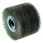 Brosses plates pour satineuses - Fil en acier inoxydable