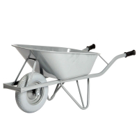 Brouette universelle 80L, avec jante acier et roue anti-crevaison Brouette universelle 80L, avec jante acier et roue anti-crevaison