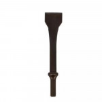Burin plat 155 mm, largeur 32 mm, emmanchement rond 10,2 mm