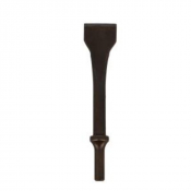 Burin plat 155 mm, largeur 32 mm, emmanchement rond 10,2 mm