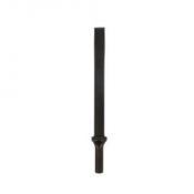 Burin plat 170 mm, largeur 13 mm, emmanchement rond 10,2 mm