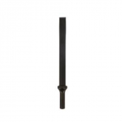 Burin plat 457mm x 16mm avec emmanchement rond 12,7mm