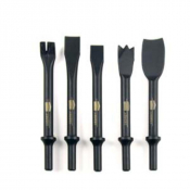 Ensemble de 5 burins ronds 10,2 mm - Qualité standard