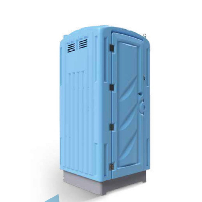 Cabine sanitaire mobile à recirculation - siège turc