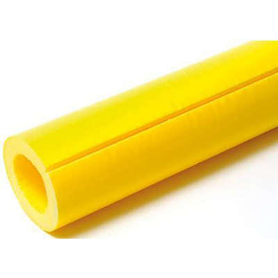 Protection mousse amortissante pour tube d'échafaudage