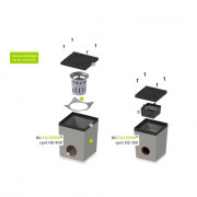 Avaloir de cour 60 tonnes pour eaux de pluies BG-FILCOTEN spot HD