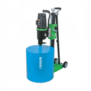 Carotteuse à eau pour les carottages jusqu'au Ø 450 mm PLE450B