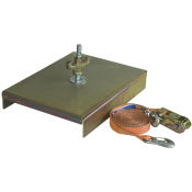 Kit assainissement : plaque + sangle de fixation