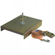 Kit assainissement : plaque + sangle de fixation