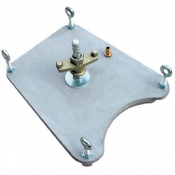 Plaque ventouse pour bâti perçage max. Ø 162 mm