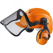 Casque pour forestiers - Uvex – Orange