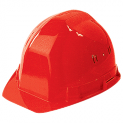rouge Casquette de protection de chantier de construction de travailleur de casque de sécurité ventiler le casque de protection dABS 