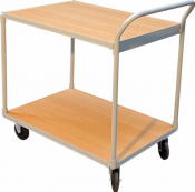 Chariot à plateaux bois
