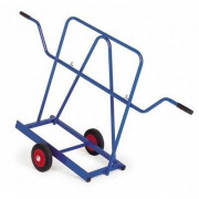 Chariot porte-panneaux télescopique
