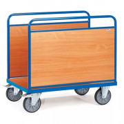 Chariots 600kg multifonctions, ridelles latérales bois