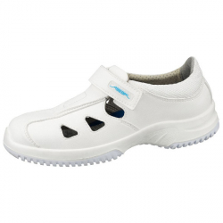 Chaussure de travail microfibre blanche doublure respirante UNI6