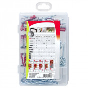 PROFI-BOX Chevilles DuoPower + crochets