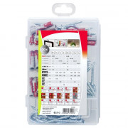 PROFI-BOX Chevilles DuoPower + crochets