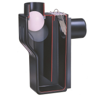 Clapet anti-retour PVC pour canalisation de cuve à eau