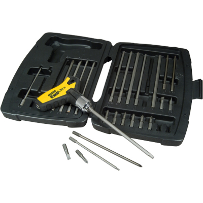 Jeu de 27 clés 6x6 Manche "T" FatMax® à cliquet